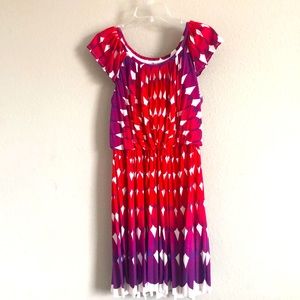Colorful Maggie London dress